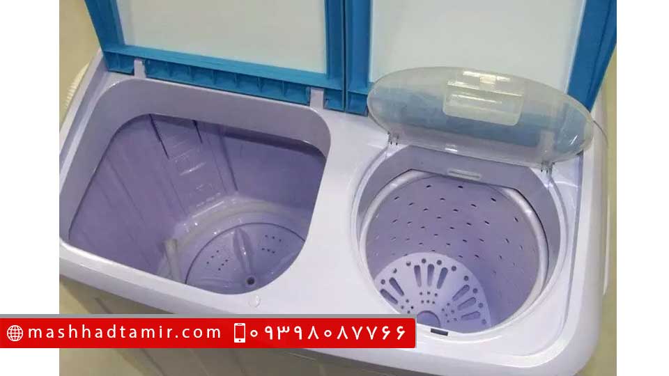 چرا خشک کن لباسشویی دوقلو نمیچرخد؟